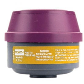 North® Combination Gas and Vapor Cartridges 75SCP100L 2/Pk