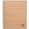 Universal One® Sugarcane Based Notebook College Rule 11 x 8-1/2 White 100 Sheets/Pad