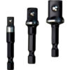 Milwaukee® 48-32-5033 SHOCKWAVE™ 1/4"" Hex Shank Socket Adapter Set 3PC.