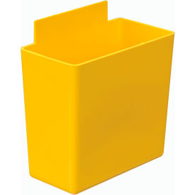 Little Bin QBC111 for Plastic Stacking Bins - 1-3/4 x 3-1/4 x 3 Yellow