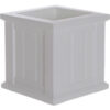 Mayne® Cape Cod 14"" x 14"" Square Planter White