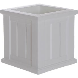 Mayne® Cape Cod 14"" x 14"" Square Planter White