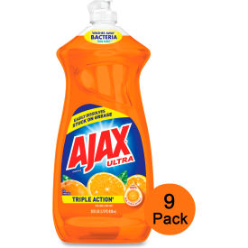 Ajax Dish Detergent Liquid Orange Scent 28 oz. Bottle 9 Bottles/Case