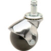 Global Industrial™ Ball Series Chair Casters with Plastic Wheels Stem Type E - (Package of 5)
