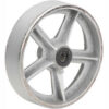 Global Industrial™ 8"" x 2"" Semi-Steel Wheel - Axle Size 5/8""