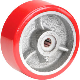 Global Industrial™ 5"" x 2"" Polyurethane Wheel - Axle Size 5/8""