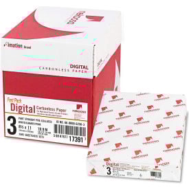 Nekoosa Fast Pack Digital Carbonless Paper - NEK17391 - 8-1/2 x 11 - White/Canary/Pink - 2500 Sheets