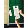 Avery® Door Hanger W/Tear-Away Cards 16150 9-1/2"" x 12-1/8"" White 80/Pack