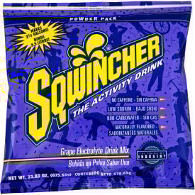 Sqwincher Instant Powder Mix - Grape 23.83 oz. 32/Carton