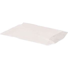 Global Industrial™ Flat Poly Bags 6""W x 9""L 2 Mil White 1000/Pack