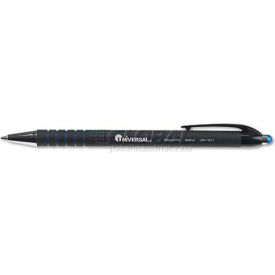 Universal One Comfort Grip Ballpoint Retractable Pen Blue Ink Medium Dozen