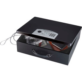 SentrySafe Portable Laptop Security Safe PL048E Elec. Lock 17-1/2""W x 13-5/8""D x 5-13/16""H Black
