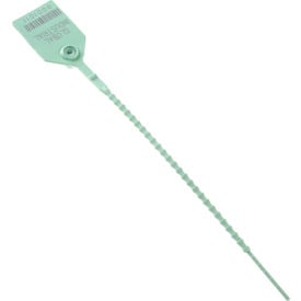 Global Industrial™ Adjustable Plastic Truck Seal 9""L Pastel Green 100/Pack