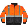 Ergodyne®GloWear® 8377 Type R Class 3 Quilted Bomber Jacket Orange 4XL 25618
