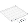 Nexel® S2424S Stainless Steel Wire Shelf 24""W x 24""D