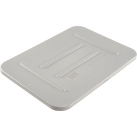 Lid for Small Plastic Bus Tub 20""L x 15""W Gray