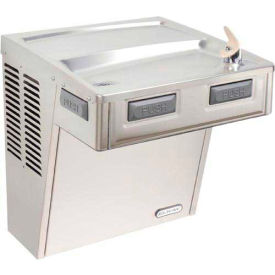 Elkay Wall Mount ADA Drinking Fountain Stainless Steel 1 Wall Hung 115V 60Hz 5 Amps EMABF8S