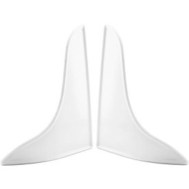 Prime-Line M 6086 Bath Tub Splash Guard 9 in. x 10-3/4 in. Plastic White