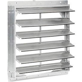 Global Industrial™ Shutter For 24"" Exhaust Fan 27-1/8""W x 27""H