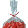 Global Industrial™ Plastic Twist Ties 6""L x 5/32""W Red 2000/Pack