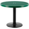 Global Industrial™ 36"" Round Outdoor Caf Table 29""H Expanded Metal Green