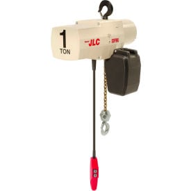Coffing® JLC 1 Ton Electric Chain Hoist W/ Chain Container 15' Lift 16 FPM 115/230V