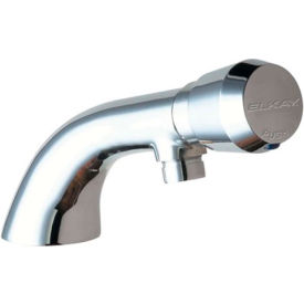 Elkay® LK654 Metered Lavatory Faucet Single Hole Concealed Deck Push Button-Handle Chrome