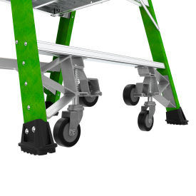 Little Giant® Cage Tip & Glide/Side-Tip Wheels Kit For Ladder