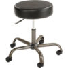 Interion® Antimicrobial Vinyl Medical Stool Black