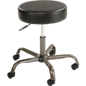 Interion® Antimicrobial Vinyl Medical Stool Black
