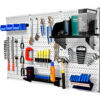 Wall Control Pegboard Standard Tool Storage Kit White/Black 48"" X 32"" X 9""