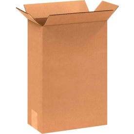 Global Industrial™ Cardboard Corrugated Boxes 8""L x 4""W x 12""H Kraft