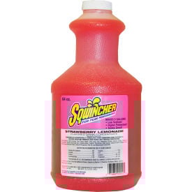 Sqwincher Liquid Concentrate Strawberry Lemonade 64 oz. 6/Carton