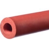 USA Sealing Silicone Tube 60""L x 1/8"" ID x 5/8"" OD Red