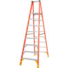 Werner 8' Fiberglass Platform Step Ladder 300 lb. Cap - P6208