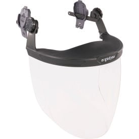 Ergodyne® 8994 Hard Hat Face Shield For Cap-Style & Safety Helmet Clear