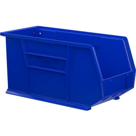 Akro-Mils® AkroBin® Plastic Stack & Hang Bin 8-1/4""W x 18""L x 9""H Blue