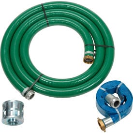 Apache 98128657 2"" Trash Pump Hose Kits w/ Aluminum Couplings and Fittings