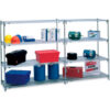 Metro® 4 Shelf Chrome Wire Shelving Unit Starter 48""W x 24""D x 86""H