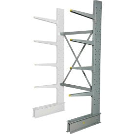 Global Industrial™ Single Sided Heavy Duty Cantilever Add-On Rack 2"" Lip 48""Wx38""Dx96""H