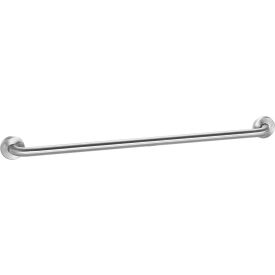 Global Industrial™ Straight Grab Bar Satin Stainless Steel - 36""W x 1-1/4"" Dia.