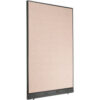 Interion® Electric Office Partition Panel 48-1/4""W x 100""H Tan