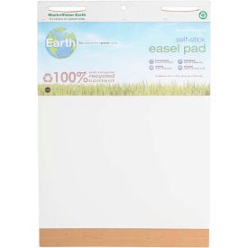 MasterVision Earth Self-Stick Easel Pad 25"" X 30"" 2 pack White