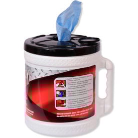 Tork® Advanced ShopMax Wiper 450 8.5"" x 10"" Blue 200/Bucket 2 Buckets/Case - 450340