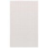 Quantum Partition Wall System QLP-3661HC 36""W X 61""H Louvered Panel Oyster White