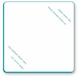 Tempered Glass For Cubbies - 10""W x 16""H