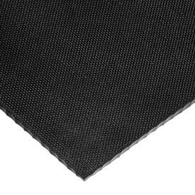 Textured Neoprene Rubber Sheet w/Acrylic Adhesive 12""L x 12""W x 1/32"" Thick 40A Black