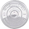Eco-Products® Compostable Cold Drink Cup Lids Flat Translucent 1000/Carton