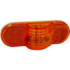 Buyers 6"" Amber Oval Mid-Turn Signal-Side Marker Light With 9 LED - 5626208