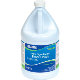 Global Industrial™ Ultra High Speed Floor Finish 1 Gallon Bottle 4/Case